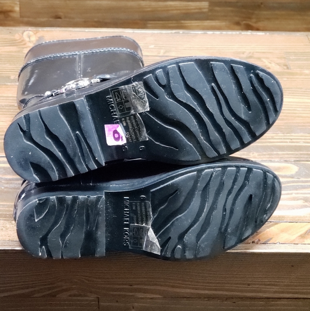 Michael Kors Rain Boots Size 6 - Picture 6 of 7